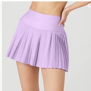 Alo Grand Slam Tennis Skirt Violet Skies Size Large